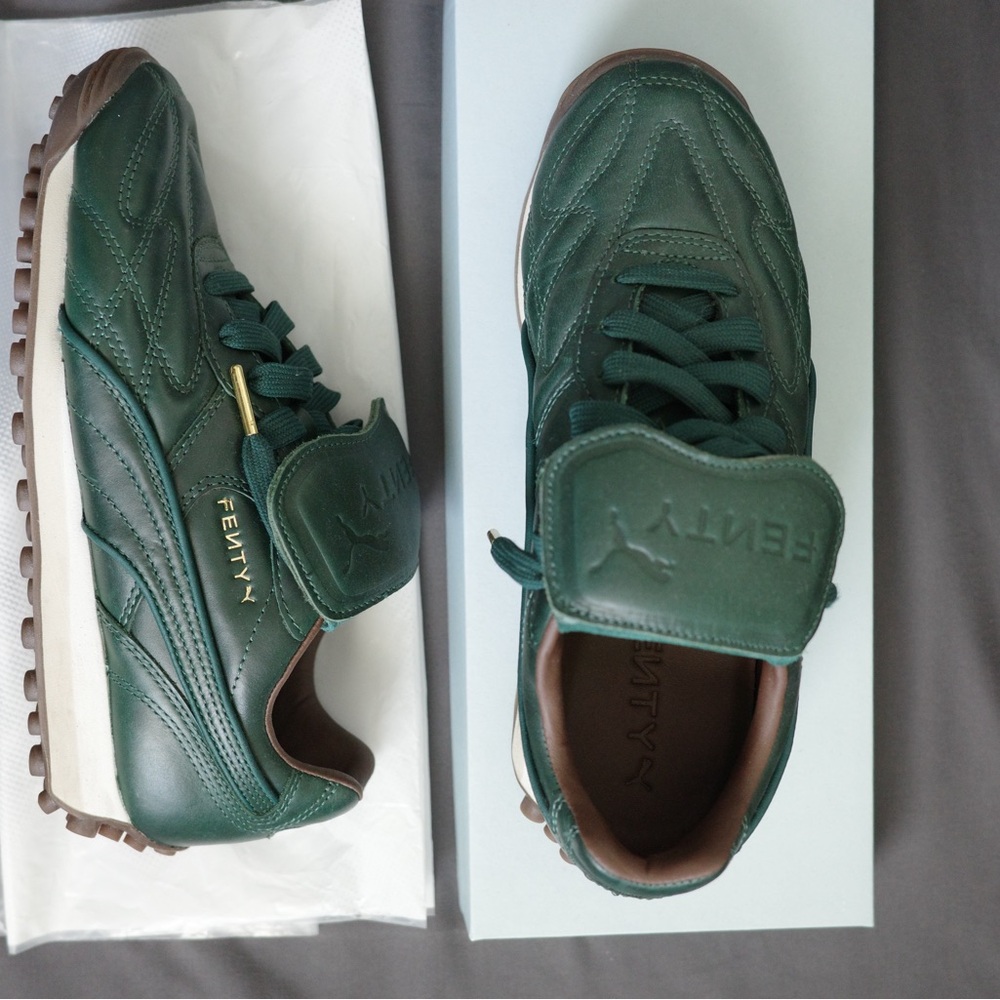 Puma Fenty Green Sneakers